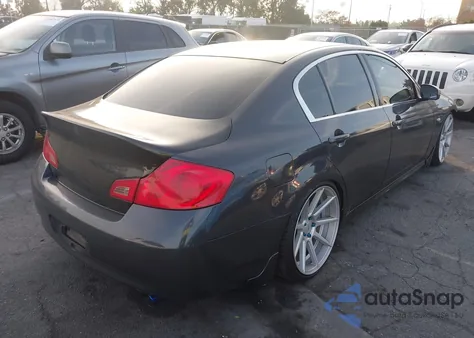 2007 Infiniti G35 Sport z USA, uszkodzony, nr VIN JNKBV61EX7M707938